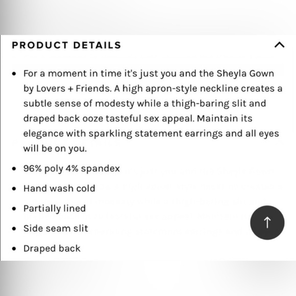 Sheyla gown by Lovers + Friends - Picture 8 of 8